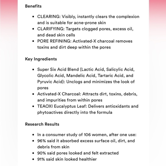 ‼️FINAL PRICE‼️ GlamGlow SuperMud Treatment NWT, Sealed - Picture 3 of 4